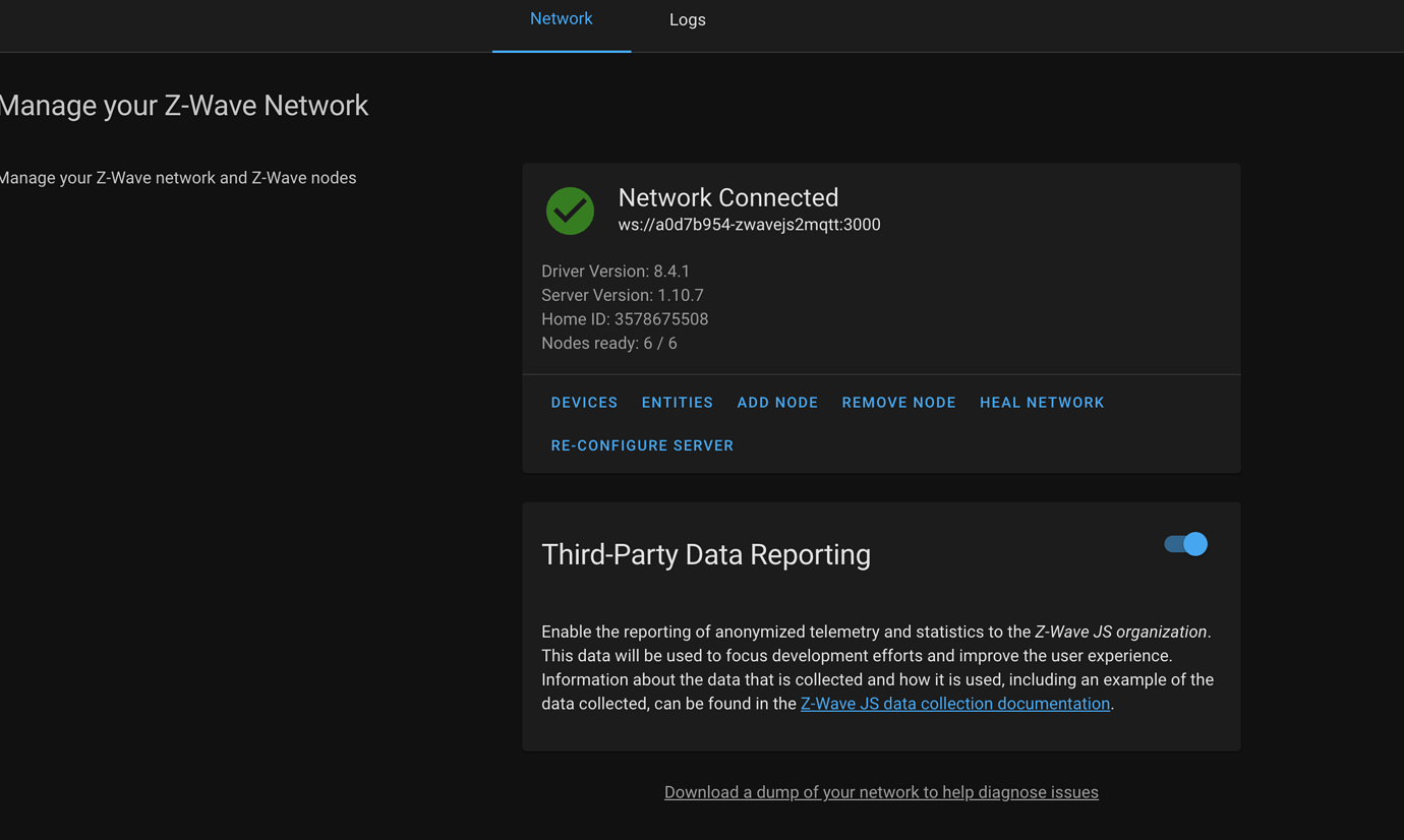 Need help setting up ZWave integration for Smanos K2 Hub Home