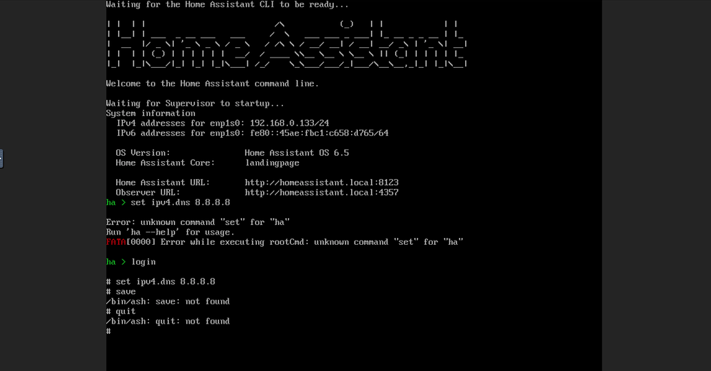 Home Assistant Stuck on Preparing, while installing as VM on Unraid