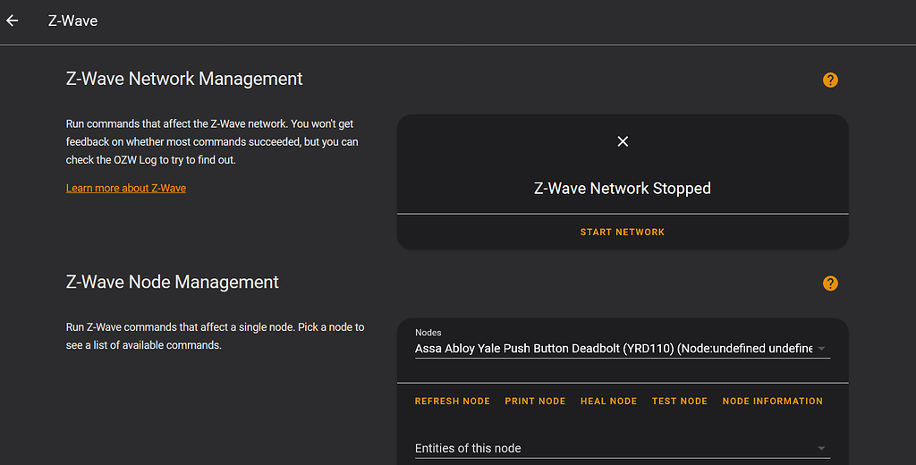 Exclude a zWave device Configuration Home Assistant Community