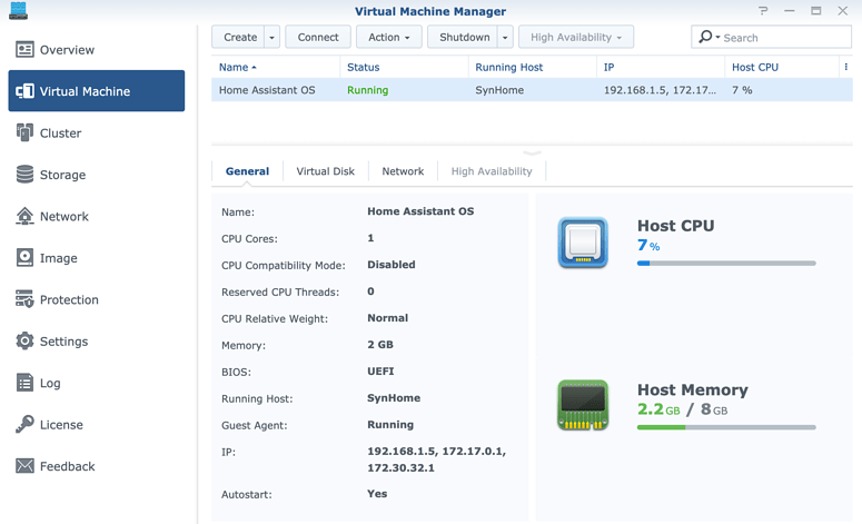 Installation on Synology Virtual Machine Manager - Community Guides ...