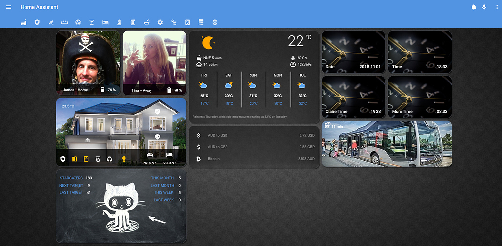 My latest Lovelace Screens [Updated] Dashboards & Frontend Home