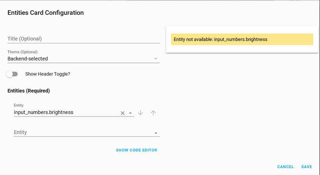 Dimmer slider on Overview page Frontend Home Assistant Community