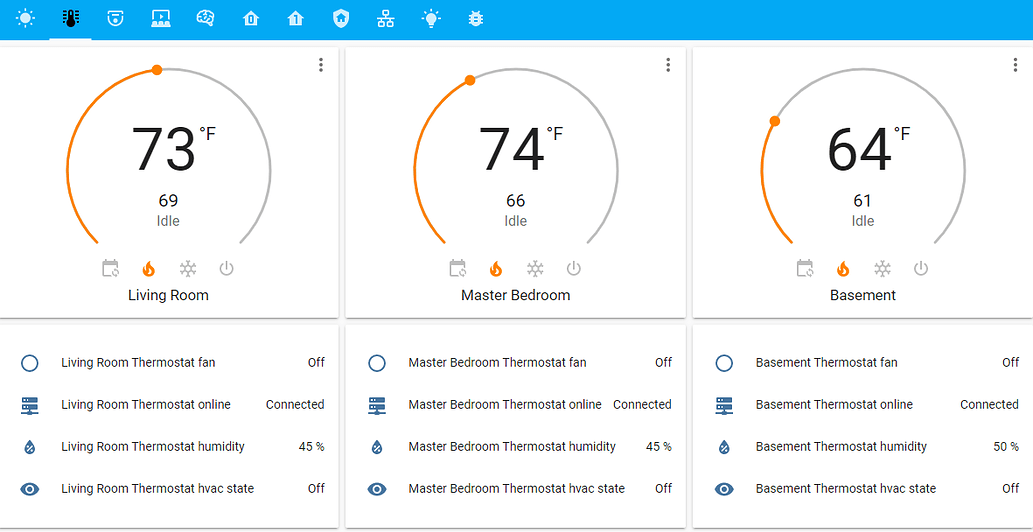 I made a crappy Nest Thermostat integration that will work as a stopgap