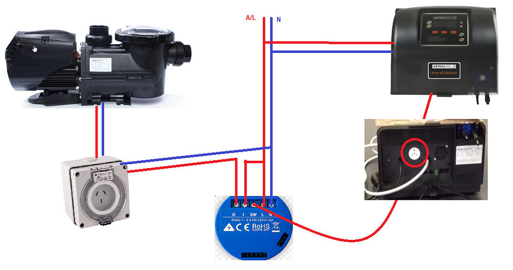 Shelly1 Pool Pump Controller Hardware Home Assistant Community
