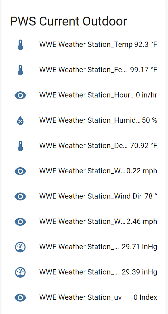 Weather station Hardware Home Assistant Community