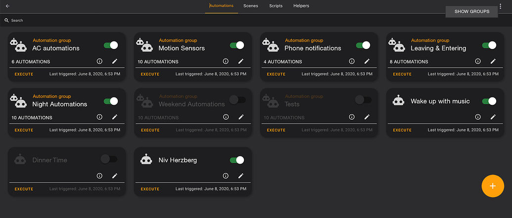 Grouping Automations on frontend for organization - Feature Requests ...