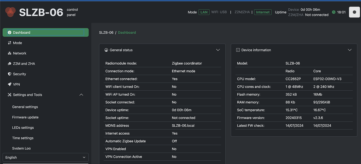 Z2M wont start with new adapter - Zigbee - Home Assistant Community