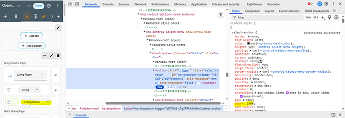 dropdown width v2