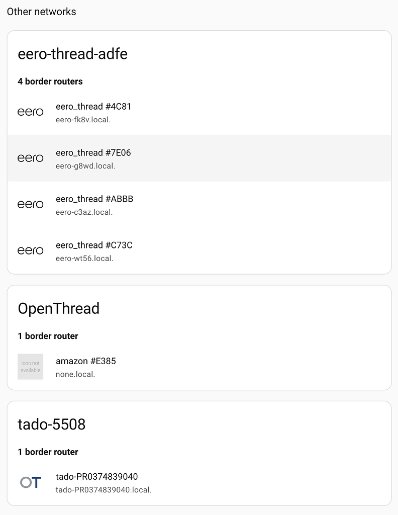 Tado X not using Eero Thread network - Matter/Thread - Home Assistant ...