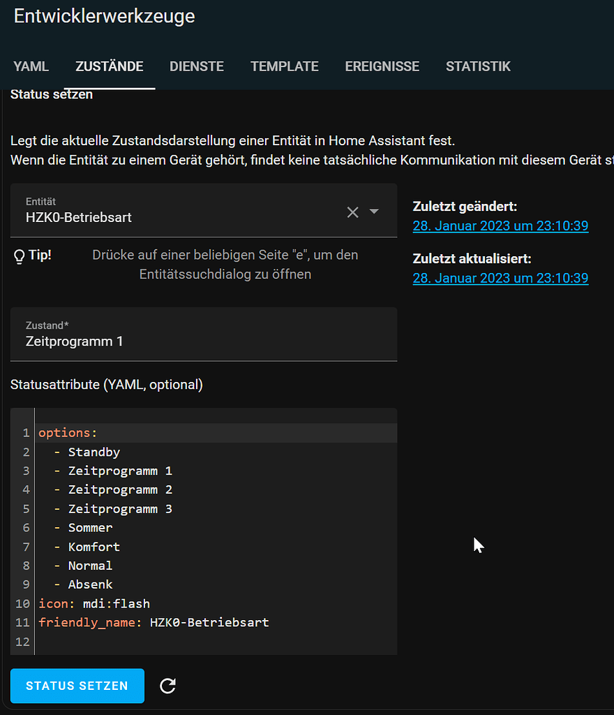 How to change options of an entity from Node-RED - Node-RED - Home ...