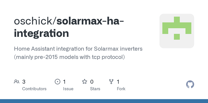 [TUTORIAL] SolarMax S-Series inverter integration - Community Guides ...