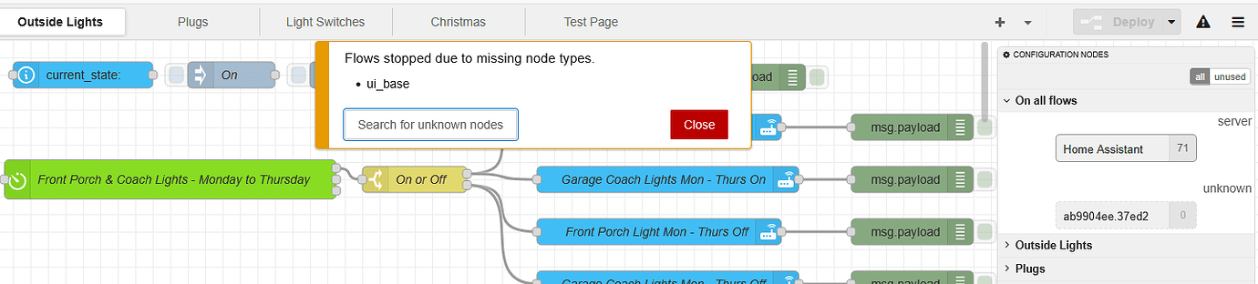 Node Red Not Working - Node-RED - Home Assistant Community