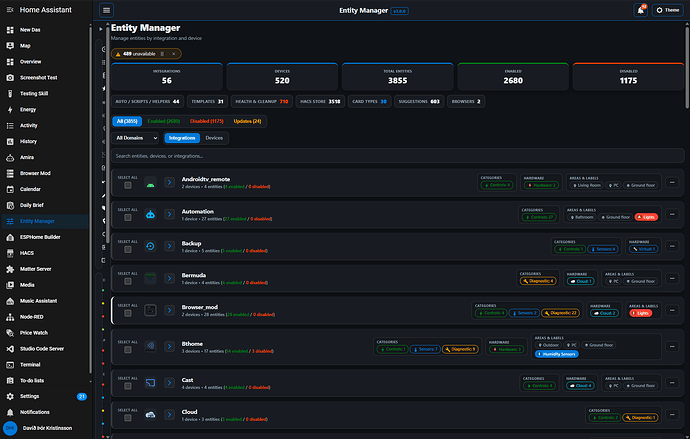 v3 01 Main View - All Entities