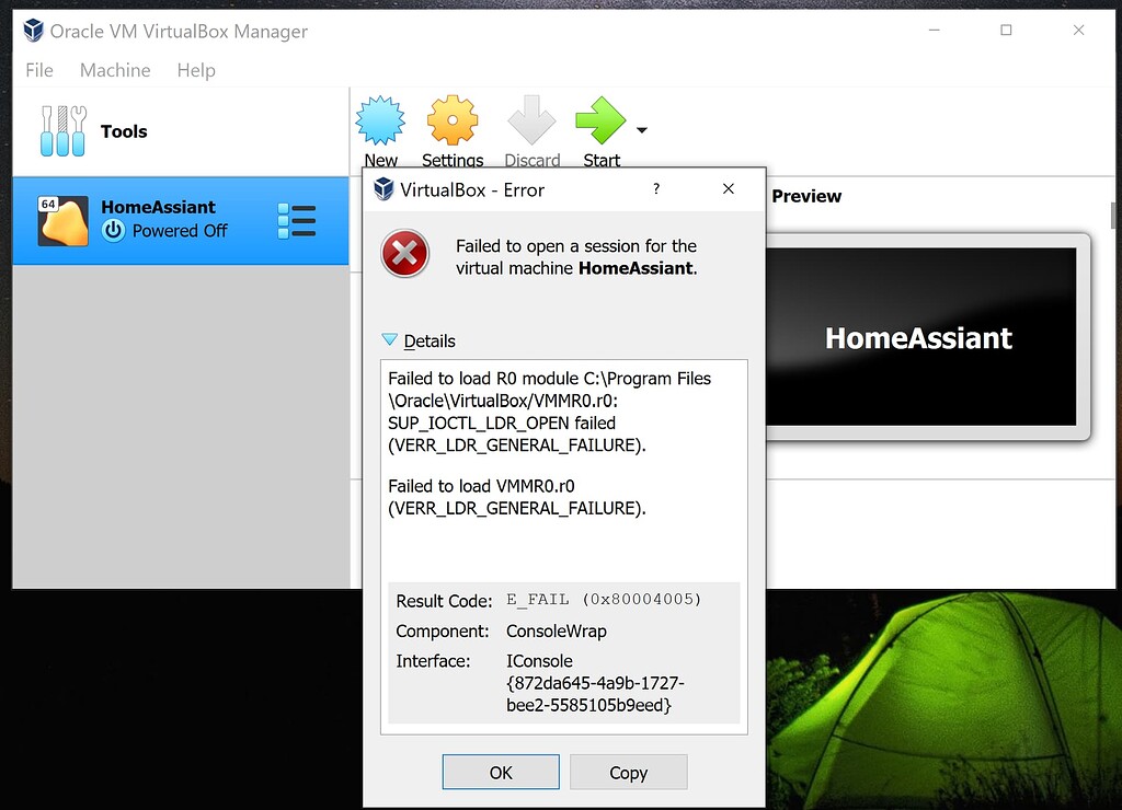 Problems with Orcale VM Install Installation Home Assistant Community