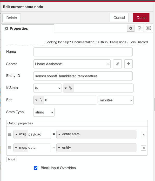 Node-red msg.payload formula questions - Node-RED - Home Assistant ...