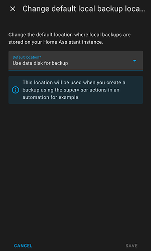 Settings – Home Assistant
