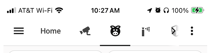 New white background black icons
