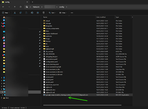 cookie added to Home assistant1