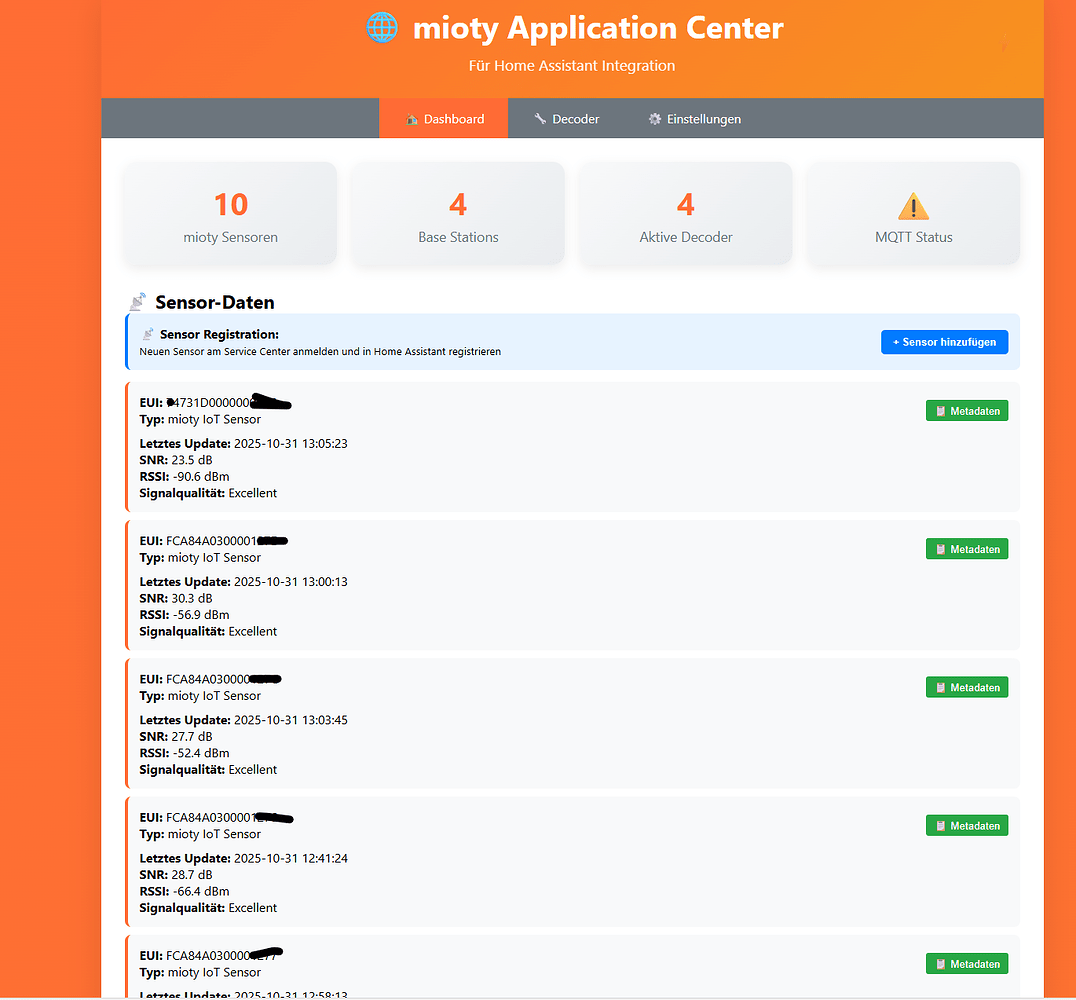 Complete open source mioty integration - Development - Home Assistant ...