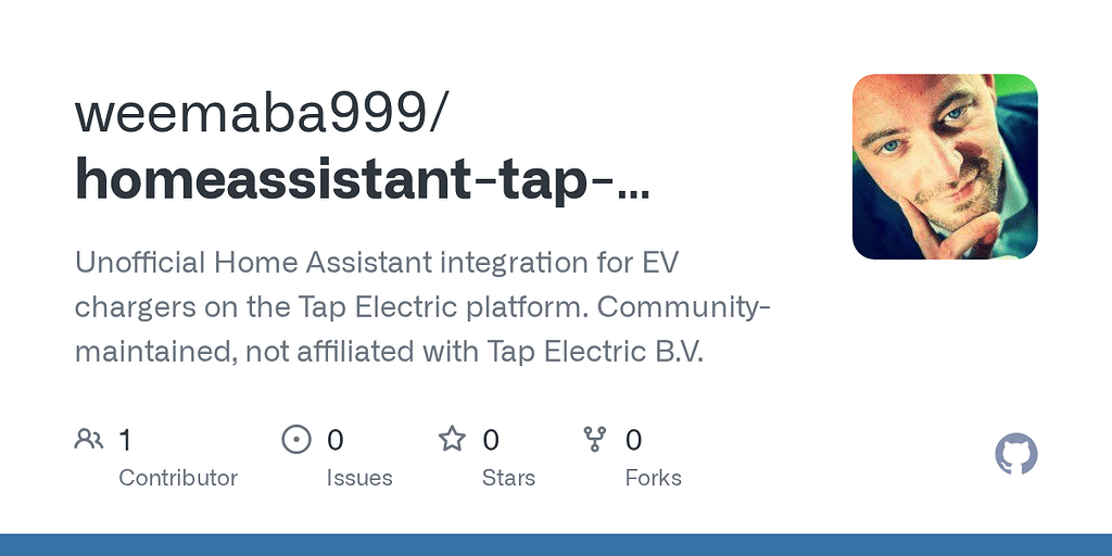 [Custom Integration] Tap Electric Charger (Community) — dual-mode HA integration for Tap Electric EV chargers