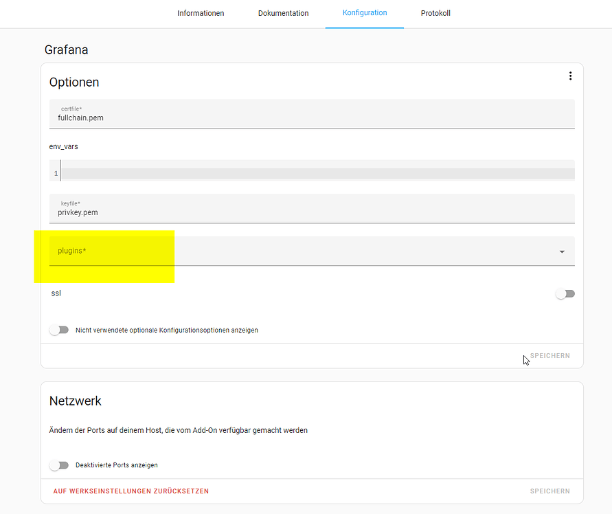 Grafana add-on, plugin installation not working, "plugin" textbox just ...