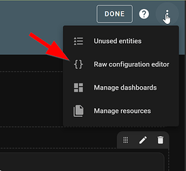 raw config