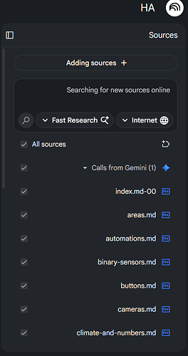 Ask your notebook about your own Home Assistant config