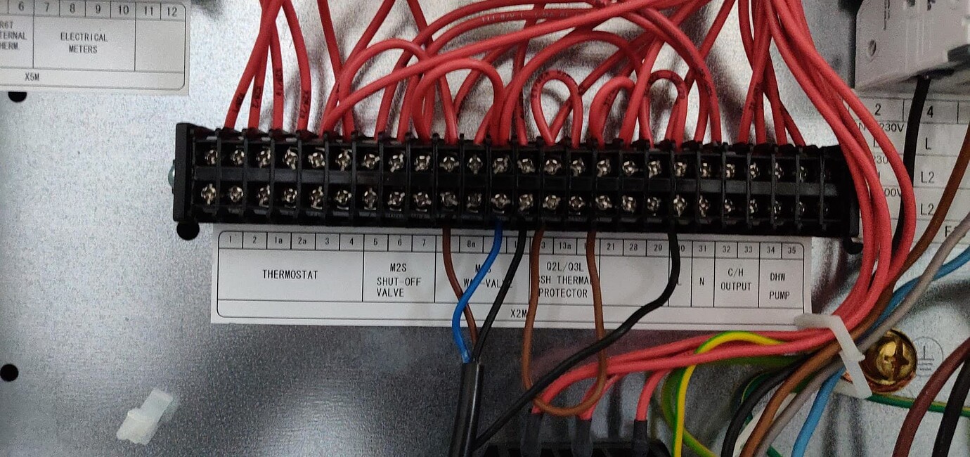 Control my heating pump with a temp sensor Configuration Home