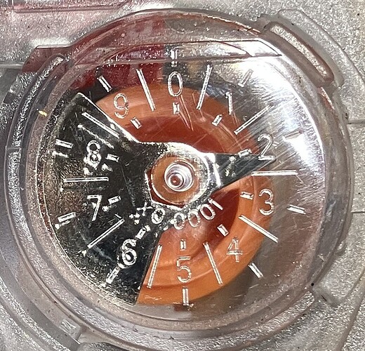 itron qn1_5 water meter little wheel