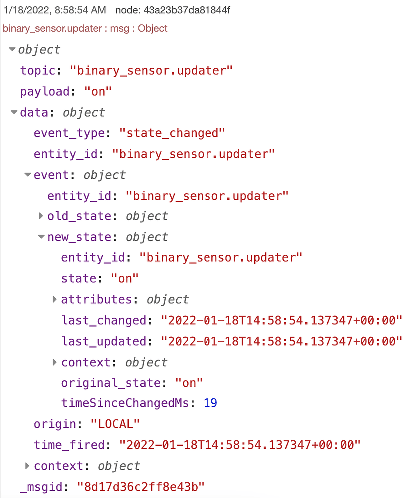 How do I pass data from state node and use this in notification? Need ...