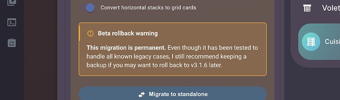 beta warning