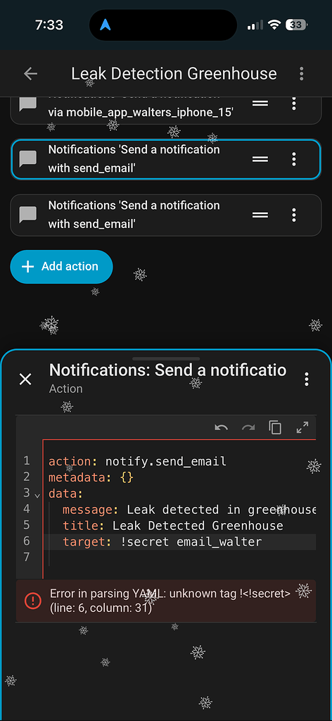 Problem using secrets in automations - Configuration - Home Assistant ...