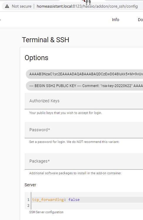 Home Assistant Blue start/stop / connect putty - Page 2 - Configuration ...