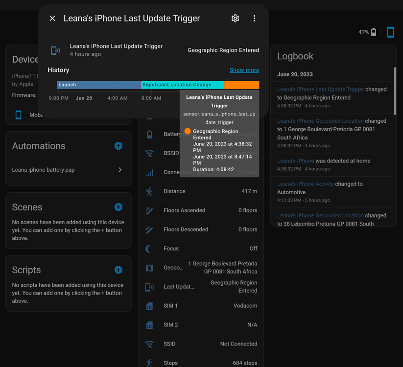 Automation - entry into zone - does not trigger - Home Assistant Community