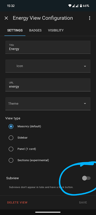 Custom Dashboard Hidden From View - Home Assistant Companion for ...