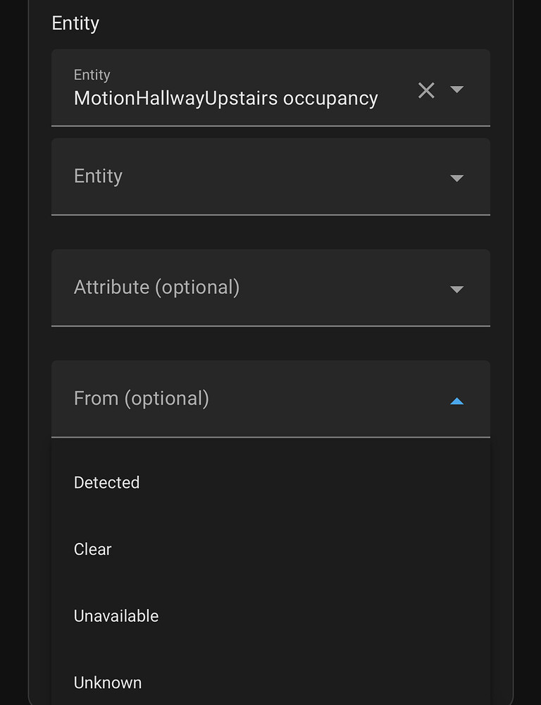 Motion lights turn on/off automatically? Configuration Home
