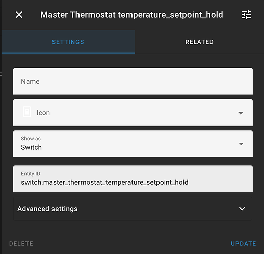 Zigbee thermostat Centralite Pearl Thermostat Hardware Home