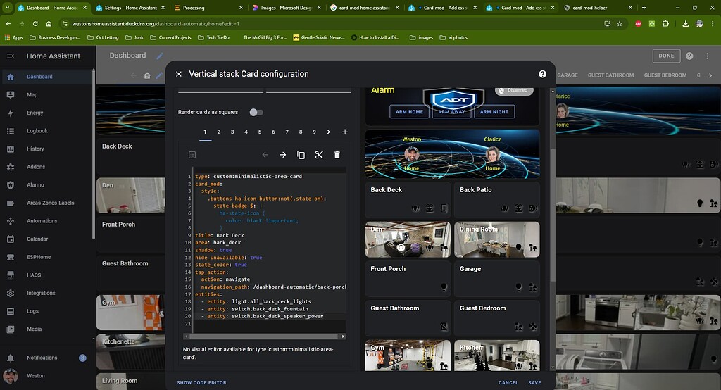 Card-mod assistance need (small tutorial possibly) - Frontend - Home ...