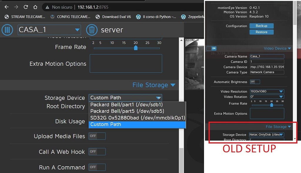 MotionEye doesn't find USB pendrive Home Assistant Community