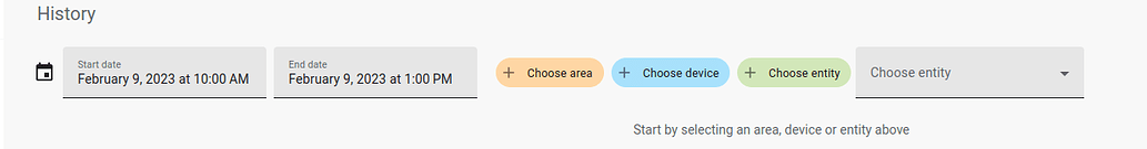 History and Logbook additional filters - Feature Requests - Home ...