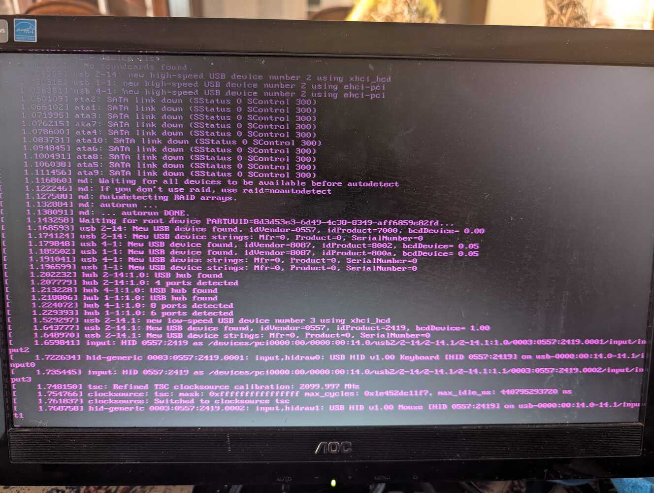 Issue after installation, HAOS does not boot correctly - Installation ...