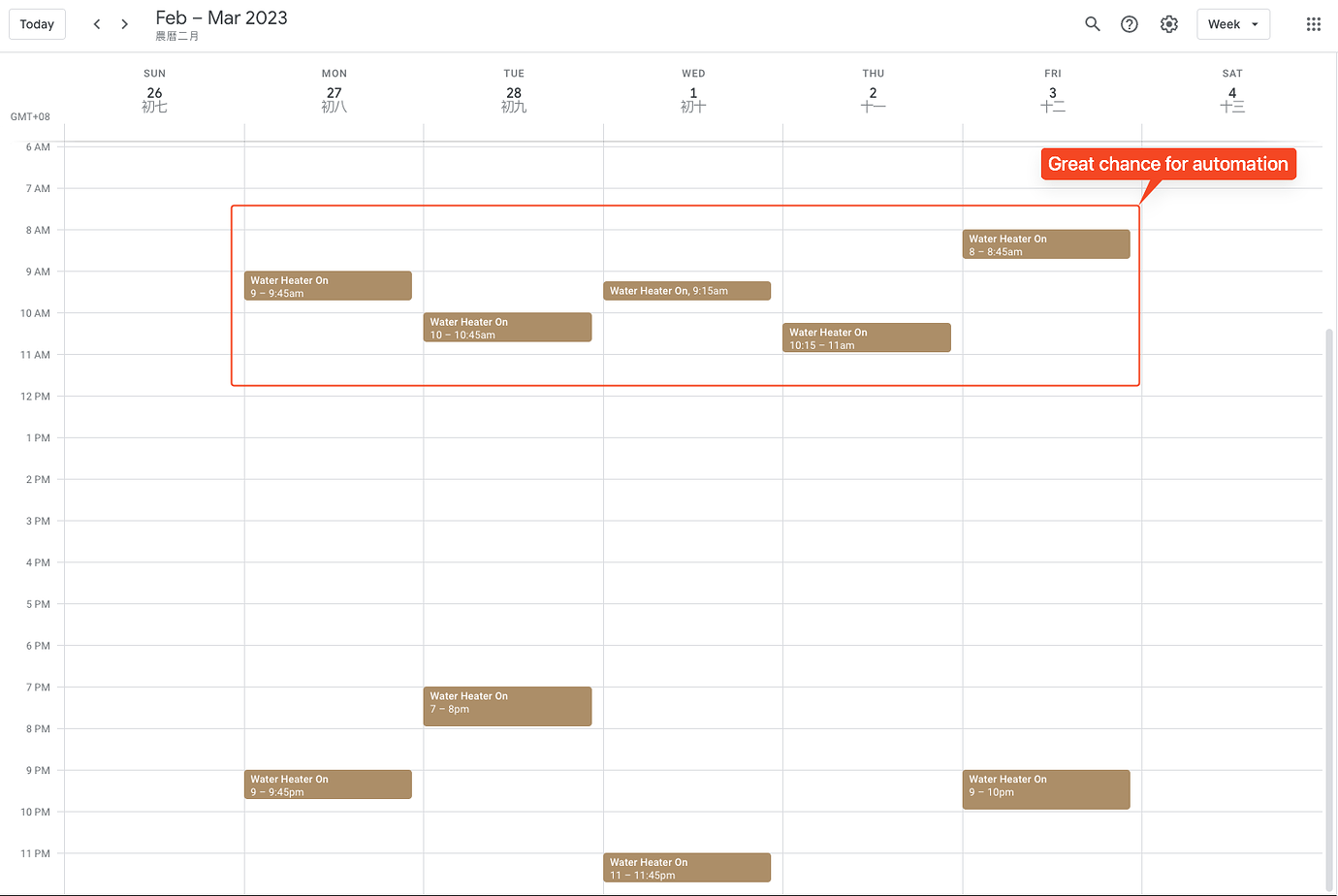 Display Entity/Attributes on a calendar Week view - Feature Requests ...
