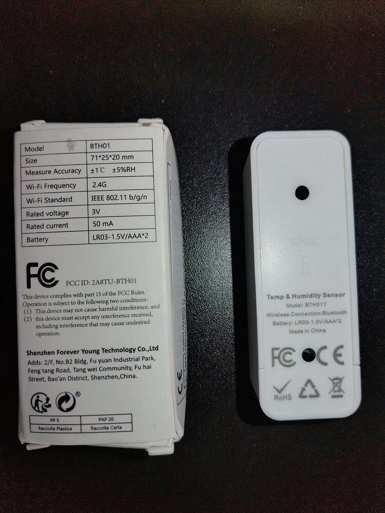 I want connect bth01y tuya temp sensor to home assistant - Third party ...