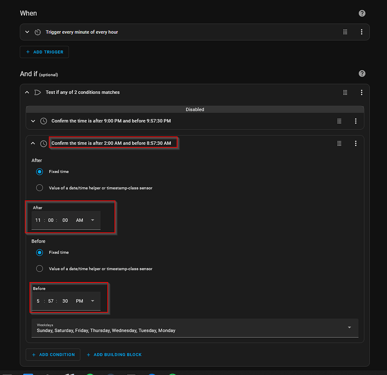 Time shown in Automation Condition - Configuration - Home Assistant ...