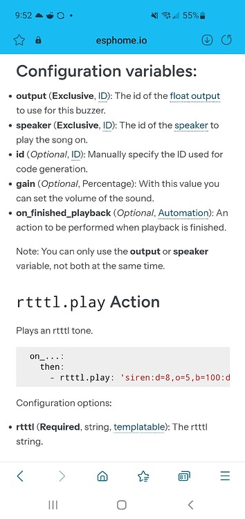 How to use the rtttl buzzer on esphome chip? - ESPHome - Home Assistant ...