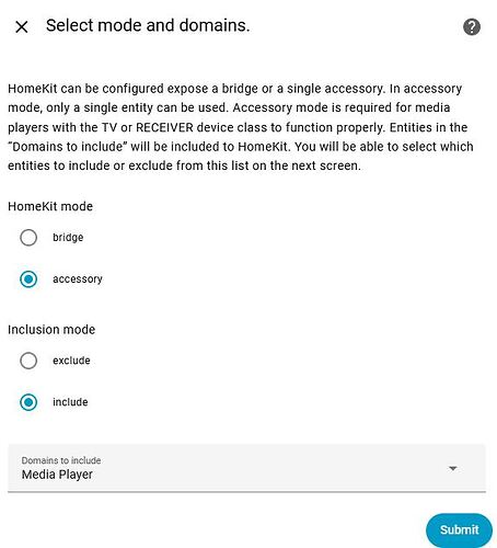 Capture Marantz bridge settings