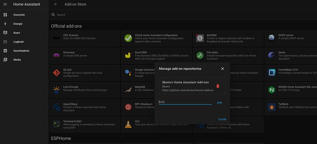 Not able to add new Hacs add-ons - Third party integrations - Home ...