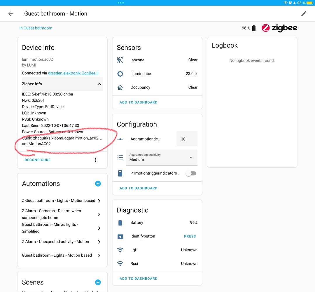 Aqara P1 Motion Sensor Hardware Home Assistant Community