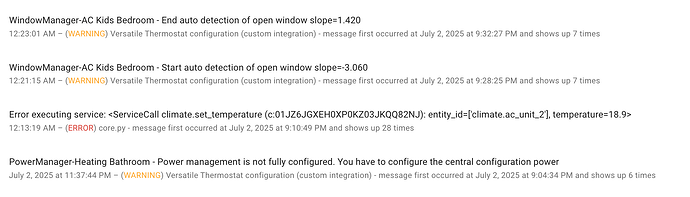 System Logs