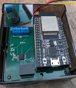 PCB in enclosure